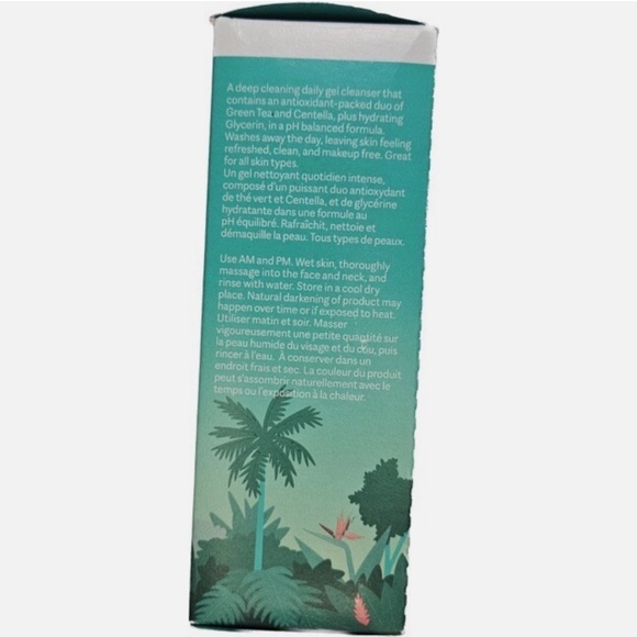 Selfless by Hyram Centella & Green Tea Daily Gel Cleanser 5oz 150ml Inkey List - Picture 7 of 8